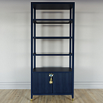 Стеллаж со стеклянными полками Elsa Dreams Blue варинант исполнения - 6 | Loft Concept в Казани