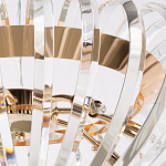 Бра золотого цвета с изогнутыми хрустальными элементами Radiant Ribbons варинант исполнения - 4 | Loft Concept в Казани