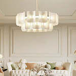 Люстра круглая двухъярусная Chandelier Constant варинант исполнения - 1 | Loft Concept в Казани