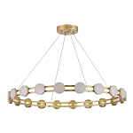 Люстра кольцевая с круглыми светодиодными источниками света Maxine Light варинант исполнения - 8 | Loft Concept в Казани