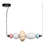 Подвесной светильник фигруный с керамическими элементами 18W LED Fragrant Light варинант исполнения - 3 | Loft Concept в Казани