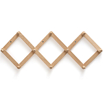 Настенная деревянная раздвижная вешалка Larson Wood Hanger варинант исполнения - 2 | Loft Concept в Казани