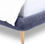 Кровать с мягким изголовьем Palmer Bed варинант исполнения - 13 | Loft Concept в Казани