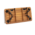 Двухместный диван из акации без подлоконтиков Amra варинант исполнения - 4 | Loft Concept в Казани