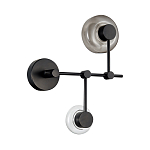 Бра с 2-мя плафонами разного диаметра и цвета Polyhedron варинант исполнения - 2 | Loft Concept в Казани