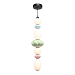 Подвесной светильник фигурный с керамическими элементами 32W LED Fragrant Light варинант исполнения - 1 | Loft Concept в Казани