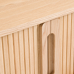 ТВ-тумба с двумя раздвижными дверцами Toinette Light TV Stand варинант исполнения - 5 | Loft Concept в Казани