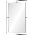 Зеркало прямоугольное в черной раме Gwendelyn варинант исполнения - 1 | Loft Concept в Казани