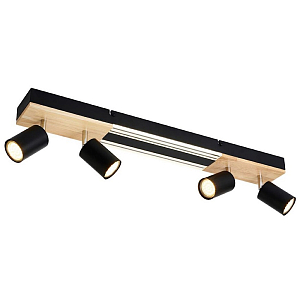 Потолочный светильник черный 70см GAVIN WOOD