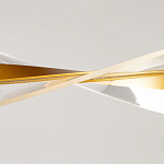 Люстра линейная с изогнутым плафоном Wave Line варинант исполнения - 8 | Loft Concept в Казани