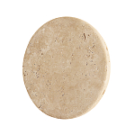 Бра с круглым плафоном из травертина Shaw Marble Lighting варинант исполнения - 1 | Loft Concept в Казани