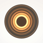 Бра круглое Soft Halo серый варинант исполнения - 2 | Loft Concept в Казани