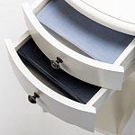 Белая тумба на фигурных ножках Shelby варинант исполнения - 6 | Loft Concept в Казани