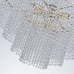 Люстра многоярусная с каскадами кристаллов Crystal Rains варинант исполнения - 7 | Loft Concept в Казани