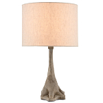 Настольная лампа с корпусом в виде дерева Gray Concrete Trunk варинант исполнения - 3 | Loft Concept в Казани