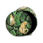 Пуф Leopards in the ferns варинант исполнения - 3 | Loft Concept в Казани