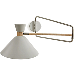 Бра на шарнире Davy Rattan Wall Lamp варинант исполнения - 5 | Loft Concept в Казани