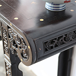 Черная резная консоль в Китайском стиле из массива Black Dragon Console варинант исполнения - 4 | Loft Concept в Казани