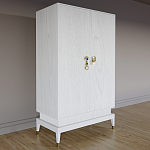 Платяной шкаф Elsa Dreams White с 2-мя фасадами варинант исполнения - 2 | Loft Concept в Казани