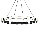 Люстра кольцевая с круглыми светодиодными источниками света Maxine Light варинант исполнения - 2 | Loft Concept в Казани