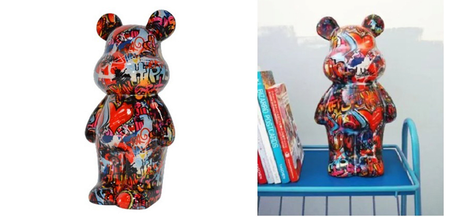 Статуэтка Graffiti Bear red Статуэтка Graffiti Bear red - Loft-Concept в Казани
