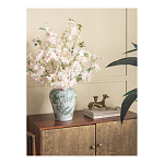 Ваза с зелеными цветочными и птичьими мотивами Vase Inspired by Nature варинант исполнения - 4 | Loft Concept в Казани