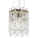 Подвесной светильник с хрустальными подвесками Roul Crystal Round Hanging Lamp варинант исполнения - 1 | Loft Concept в Казани