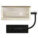 Бра с плафоном из перфорированного металла Elledge Wall Lamp варинант исполнения - 1 | Loft Concept в Казани