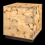 Торшер прямоугольный из натурального камня Calcite Geometry варинант исполнения - 1 | Loft Concept в Казани