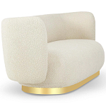 Диван с обивкой букле Ambrose Soft Boucle Sofa варинант исполнения - 3 | Loft Concept в Казани