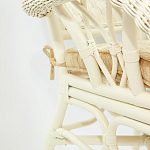 Комплект обеденный из ротанга Eloise grand white варинант исполнения - 9 | Loft Concept в Казани