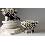 Чаша на ножках для фруктов или сухофруктов "Лонерно" варинант исполнения - 3 | Loft Concept в Казани