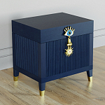 Сундук Eye Elsa Dreams Blue варинант исполнения - 1 | Loft Concept в Казани
