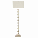 Торшер с фактурным каркасом и прямоугольным тканевым абажуром Shiye and Simplicity варинант исполнения - 1 | Loft Concept в Казани