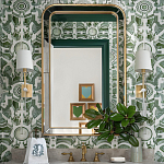 Зеркало в золотой раме Arched Mirror варинант исполнения - 3 | Loft Concept в Казани