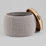 Пуф-трансформер Люкке с крышкой серый варинант исполнения - 5 | Loft Concept в Казани