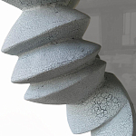 Дизайнерское зеркало Ocean Mirror голубой цвет природные формы  варинант исполнения - 1 | Loft Concept в Казани