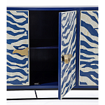Буфет в гостиную с инкрустацией Bone Inlay Deco Sideboard - Orleans ZEBRA варинант исполнения - 2 | Loft Concept в Казани