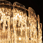 Бра с эффектом стекающего стекла и прозрачными трубками Textured Glass варинант исполнения - 7 | Loft Concept в Казани