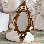 Зеркало настенное в ажурной раме бронзового цвета Classic Ornament Mirror варинант исполнения - 3 | Loft Concept в Казани
