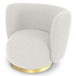 Кресло с обивкой букле Ambrose Boucle Armchair варинант исполнения - 7 | Loft Concept в Казани