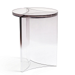 Стол журнальный круглый Acrylic Аether Smoke варинант исполнения - 1 | Loft Concept в Казани