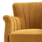 Кресло велюровое на ножках из массива ясеня Jessie Armchair варинант исполнения - 5 | Loft Concept в Казани