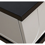 Тумбочка прикроватная с ящиком черно-серого цвета Noble Nightstand варинант исполнения - 5 | Loft Concept в Казани