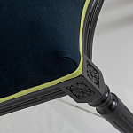 Стул чёрный из натурального бука с изображением птица в саду Blooming Magnolias варинант исполнения - 4 | Loft Concept в Казани