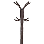 Вешалка напольная коричневая с 4-мя металлическими крючками Noble Branches варинант исполнения - 2 | Loft Concept в Казани