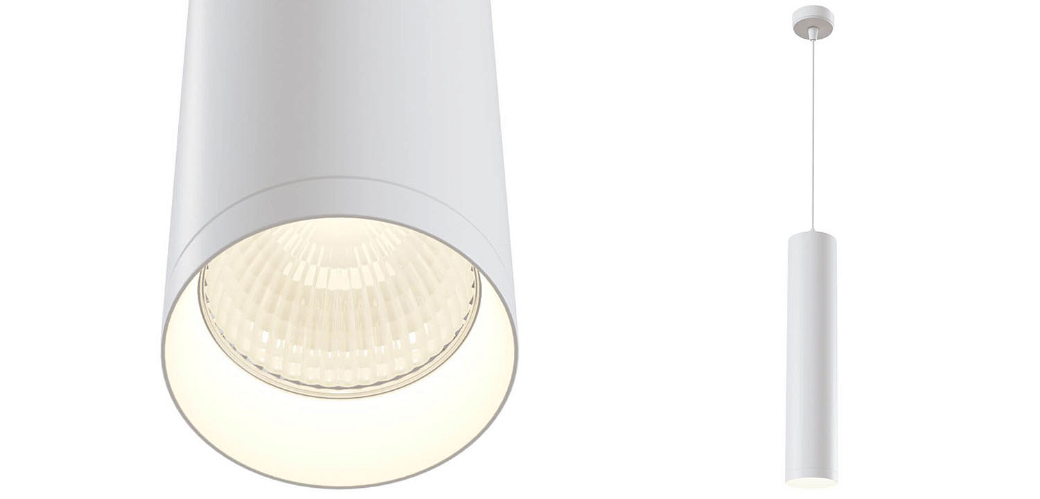 Подвесной светильник Trumpet tube white 30 - Loft-Concept в Казани