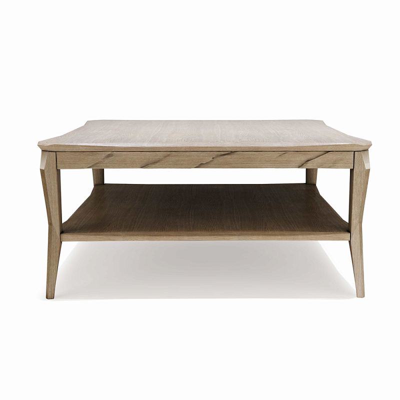 Стол журнальный с полкой для хранения Tasteful Furniture Светлый дуб Коричневый Стол журнальный с полкой для хранения Tasteful Furniture Светлый дуб Коричневый в Казани | Loft Concept