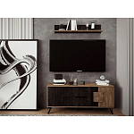 Полка навесная открытая Stone Effect варинант исполнения - 2 | Loft Concept в Казани