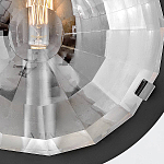 Бра округлой формы с многогранным стеклянным плафоном Hinkley варинант исполнения - 4 | Loft Concept в Казани